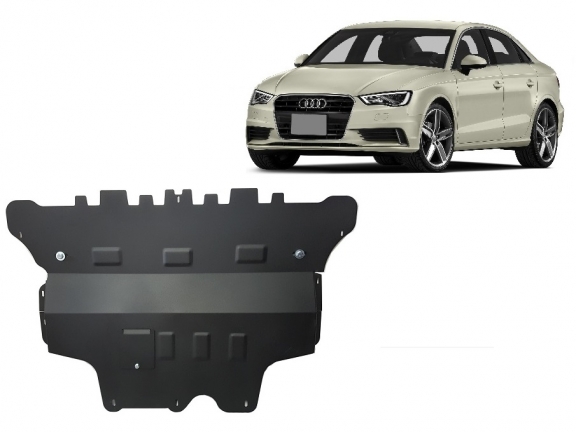Steel sump guard for Audi A3 (8V) -automatic gearbox