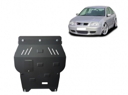 Steel sump guard for VW Bora
