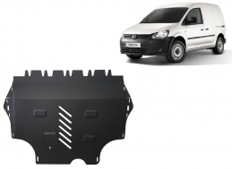 Steel sump guard for VW Caddy