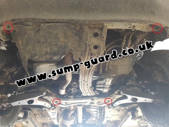 Steel sump guard for Toyota RAV 4