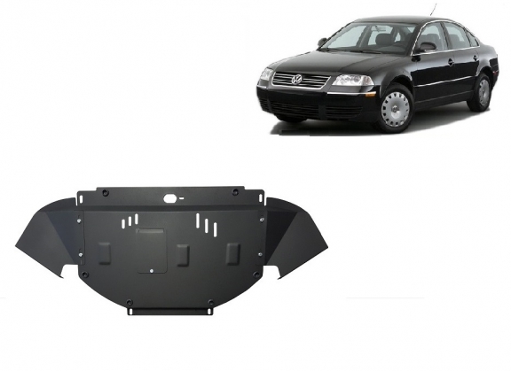 Steel sump guard for VW Passat B5.5
