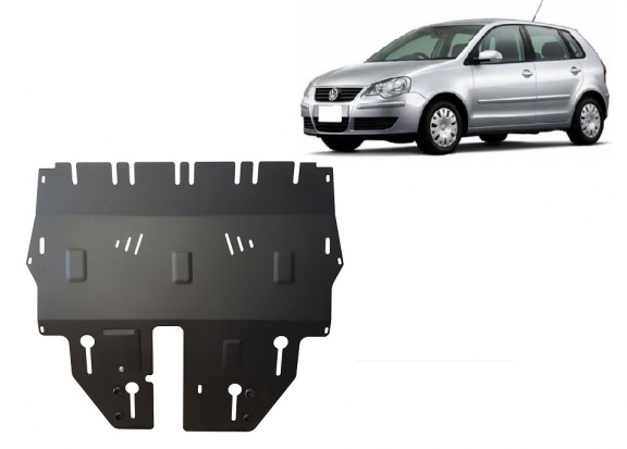 Steel sump guard for VW Polo Petrol