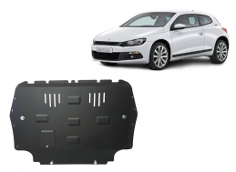 Steel sump guard for Volkswagen Scirocco