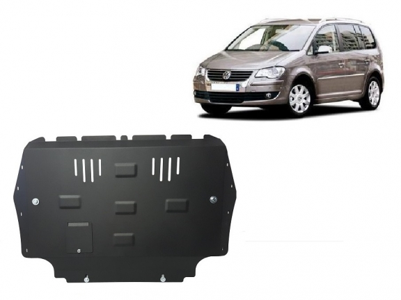 Steel sump guard for Volkswagen Touran