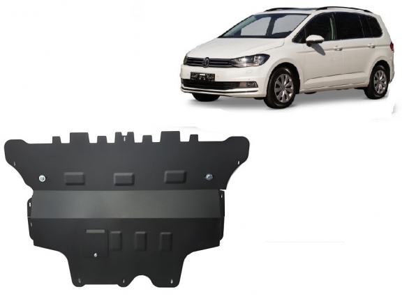 Steel sump guard for VW Touran - automatic gearbox