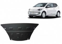 Steel sump guard for the protection of the engine and the gearbox for VW Up