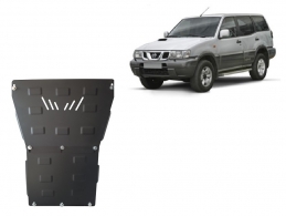 Steel sump guard for Nissan Terrano II 