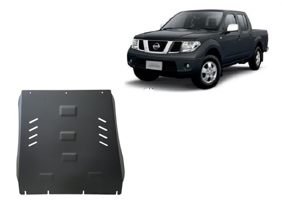 Steel gearbox  guard for Nissan Navara D40