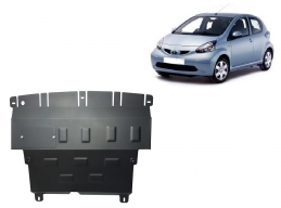 Steel sump guard for Toyota Aygo AB10