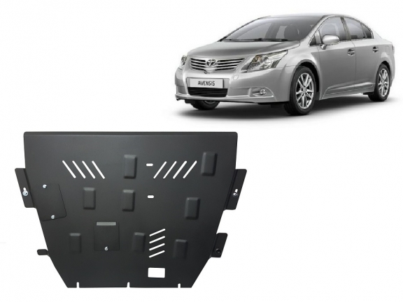 Steel sump guard for Toyota Avensis