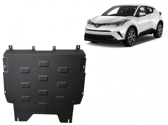 Steel sump guard for Toyota C-HR