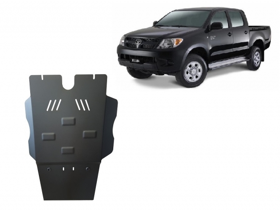 Steel differential guard for Toyota Hilux