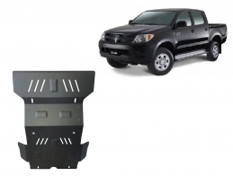 Steel sump guard for Toyota Hilux