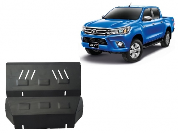 Steel sump guard for Toyota Hilux Revo