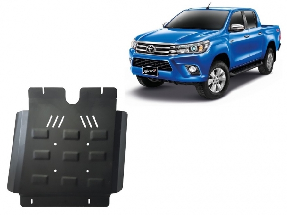 Steel gearbox guard for Toyota Hilux Revo