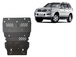 Steel sump guard for Toyota Land Cruiser J120