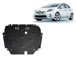 Steel sump guard for Toyota Prius