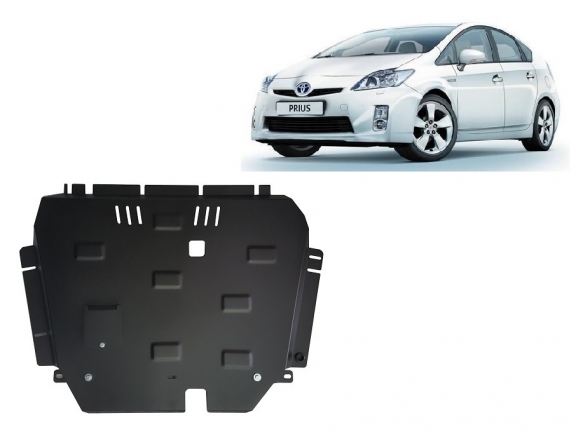 Steel sump guard for Toyota Prius