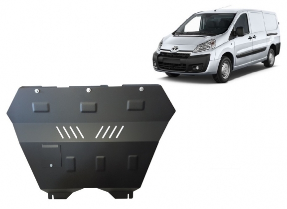 Steel sump guard for Toyota Proace