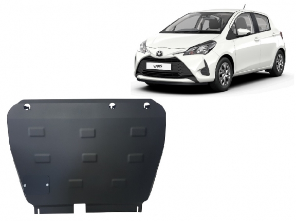 Steel sump guard for Toyota Yaris XP150