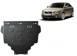 Steel sump guard for Volvo S40