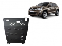 Steel sump guard for Citroen C4 Aircross