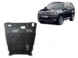 Steel sump guard for Citroen C - Crosser