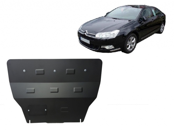 Steel sump guard for citroen C5