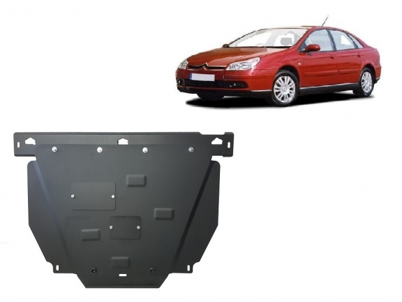 Steel sump guard for Citroen C5
