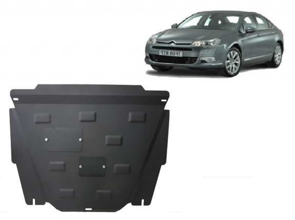 Steel sump guard for Citroen C5