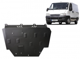 Steel sump guard for Citroen Jumper