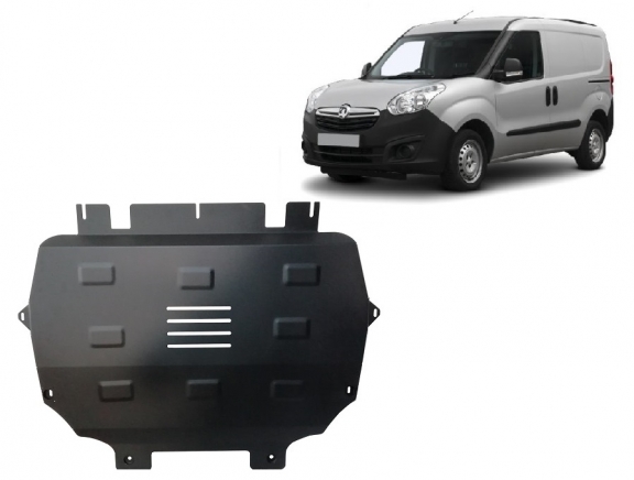 Steel sump guard for Vauxhall Combo E 