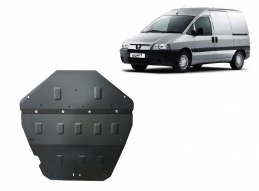 Steel sump guard for Peugeot Expert