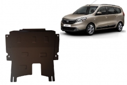Steel sump guard for Dacia Lodgy