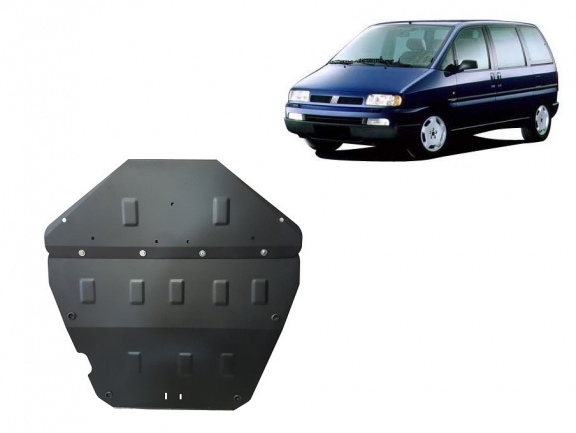 Steel sump guard for Fiat Ulysse