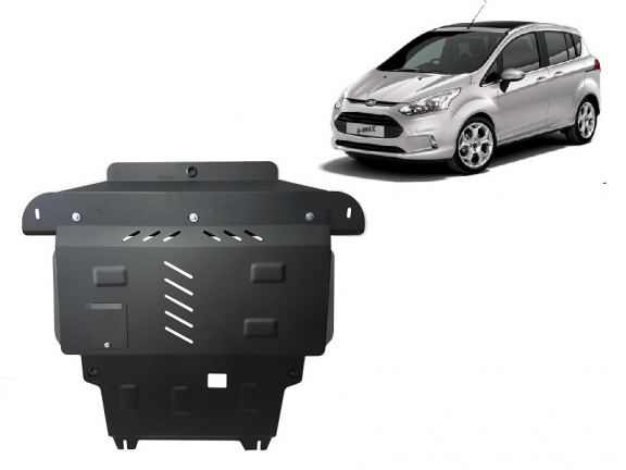 Steel sump guard for Ford B-Max