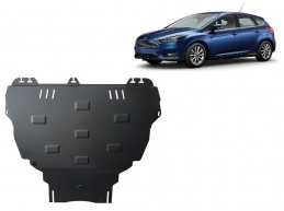 Steel sump guard for Ford Focus 3