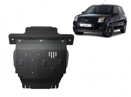 Steel sump guard for Ford Fusion