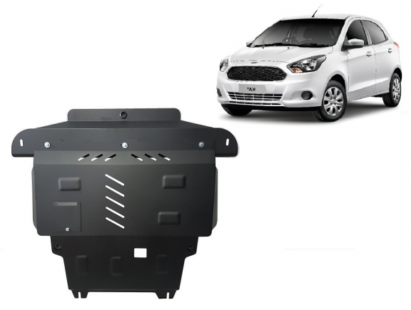 Steel sump guard for Ford KA+