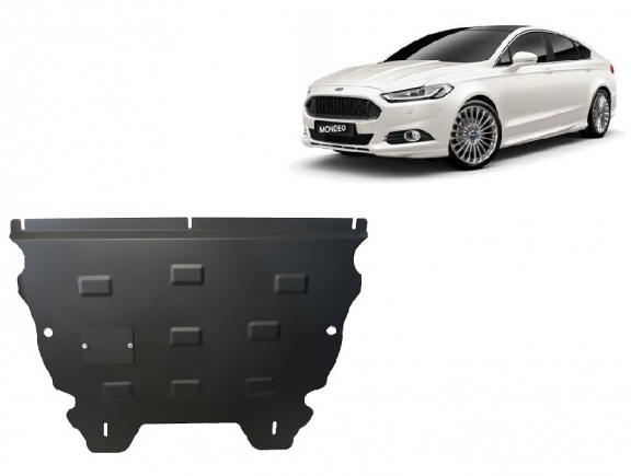 Steel sump guard for Ford Mondeo 5