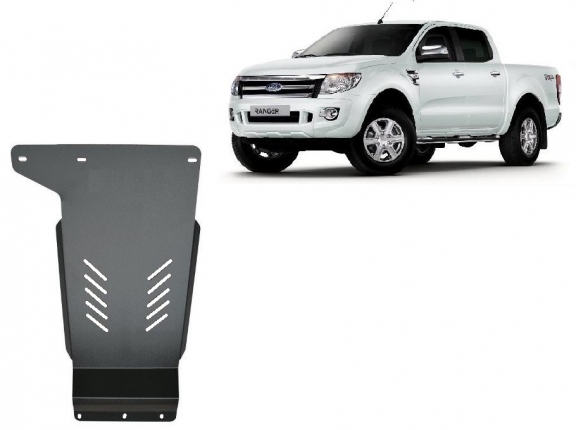 Steel gearbox guard for Ford Ranger