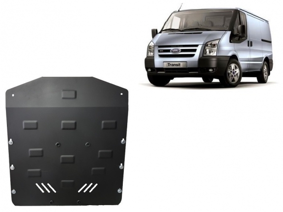 Steel sump guard for Ford Transit - RWD