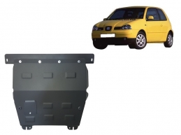 Steel sump guard for Seat Arosa