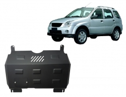 Steel sump guard for Subaru Justy