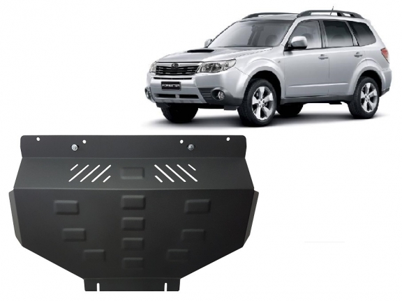 Steel sump guard for Subaru Forester 3