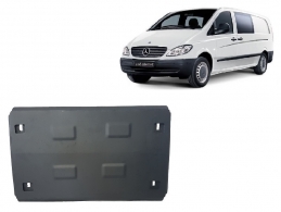 Steel sump guard for Mercedes Vito W639 - 2.2 D 4x2, 4x4