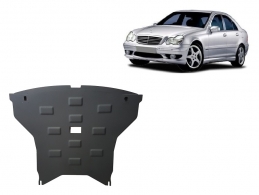 Steel sump guard for Mercedes C-Class W203
