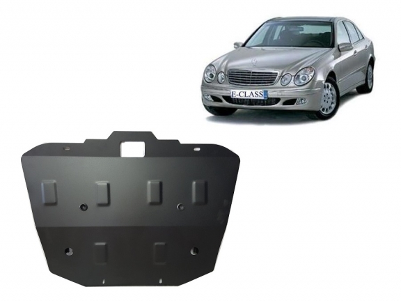 Steel sump guard for Mercedes E-Classe W211