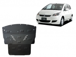 Steel sump guard for Mitsubishi Colt