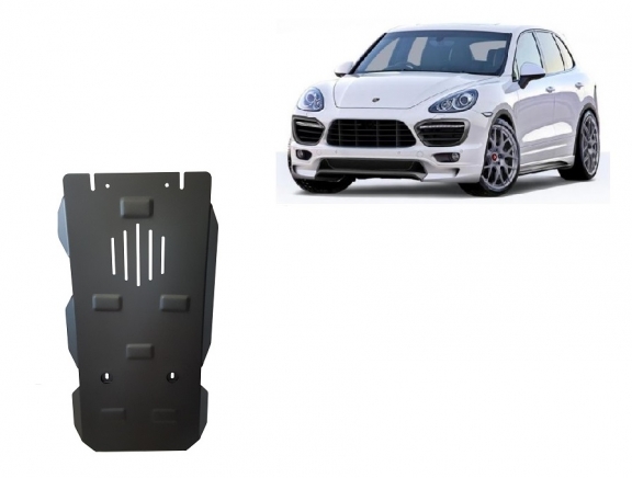 Steel automatic gearbox guard for Porsche Cayenne